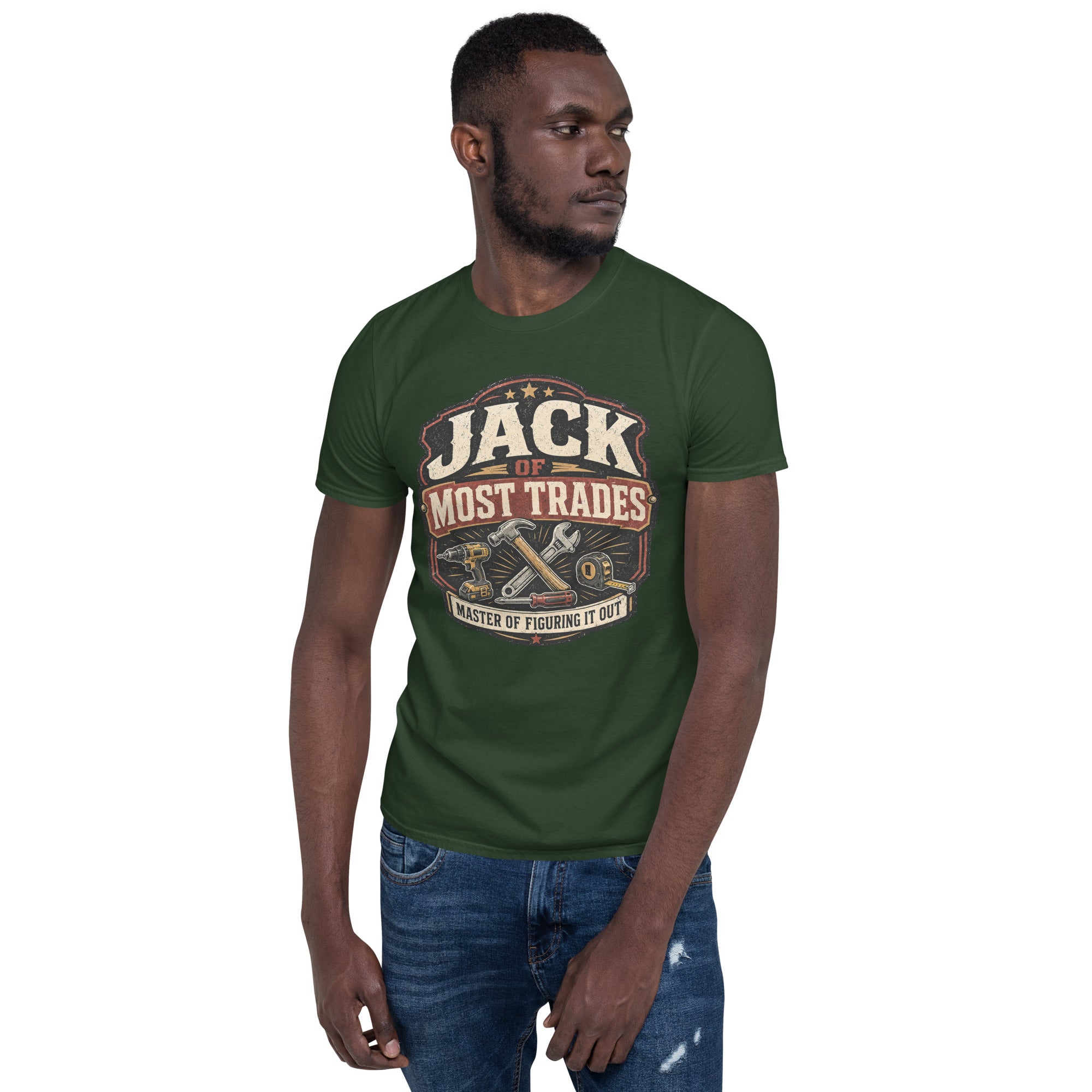 Jack of Most Trades Shirt | Master of Figuring It Out Tee